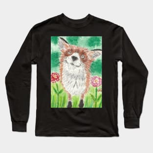 Cute fox nature Long Sleeve T-Shirt